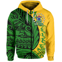 Custom Cook Islands Hoodie Polynesian Style LT6 - Polynesian Pride