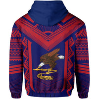 American Samoa Coat of Arms Polynesian Hoodie Active - Polynesian Pride