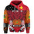 Kumuls Papua New Guinea Hoodie Rugby Unisex Red - Polynesian Pride