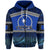 Custom Chuuk Zip Hoodie Polynesian Patterns LT6 Unisex Blue - Polynesian Pride