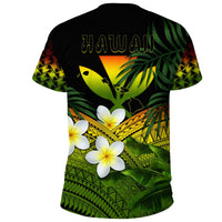 Kanaka Maoli (Hawaiian) T Shirts Polynesian Plumeria Banana Leaves Reggae - Polynesian Pride