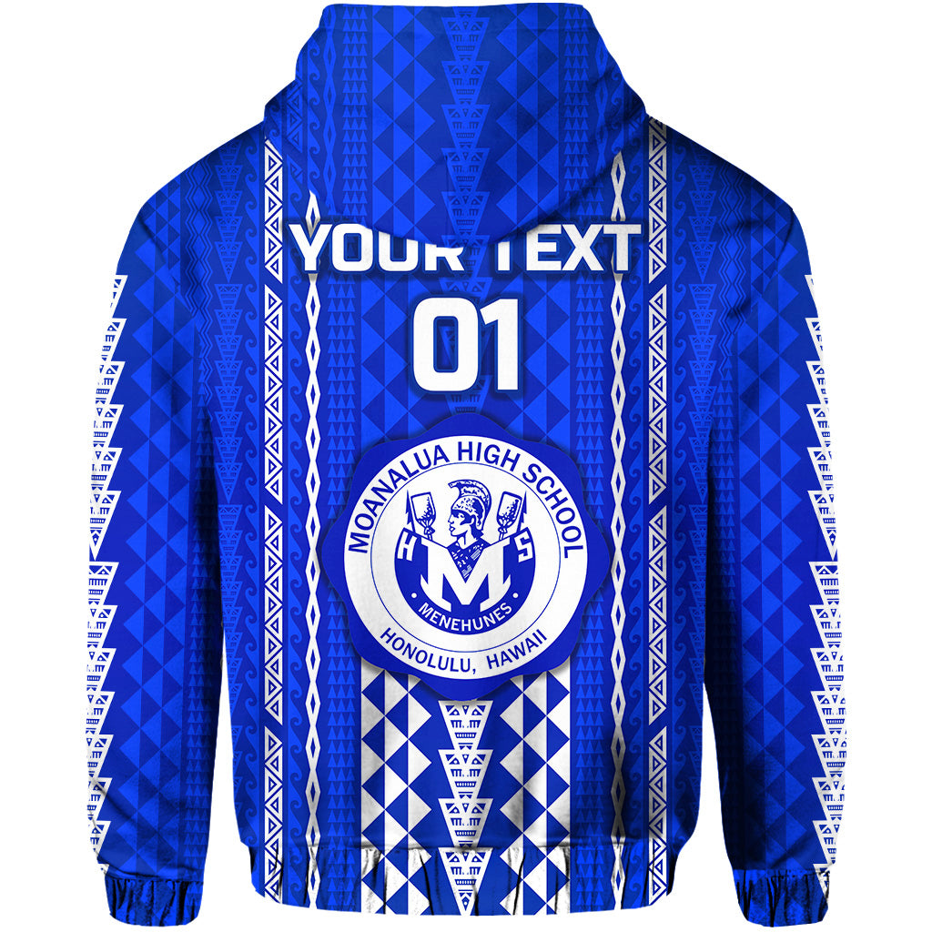 Custom Hawaii Moanalua High School Hoodie Simple Style LT8 - Polynesian Pride