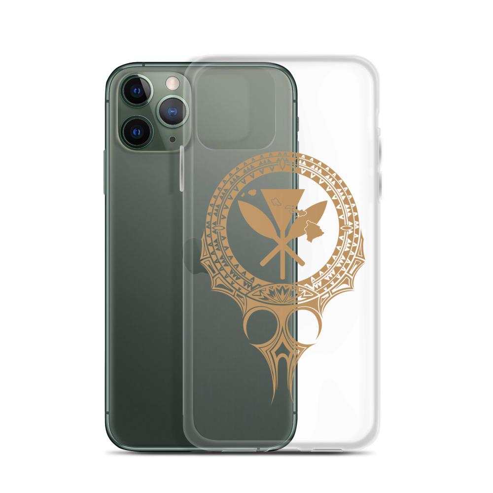 Kanaka Maoli Iphone Case The Eyes Gold AH iPhone 11 Pro Phone Case Gold - Polynesian Pride