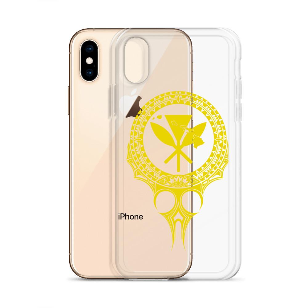 Kanaka Maoli Iphone Case The Eyes Yellow AH - Polynesian Pride