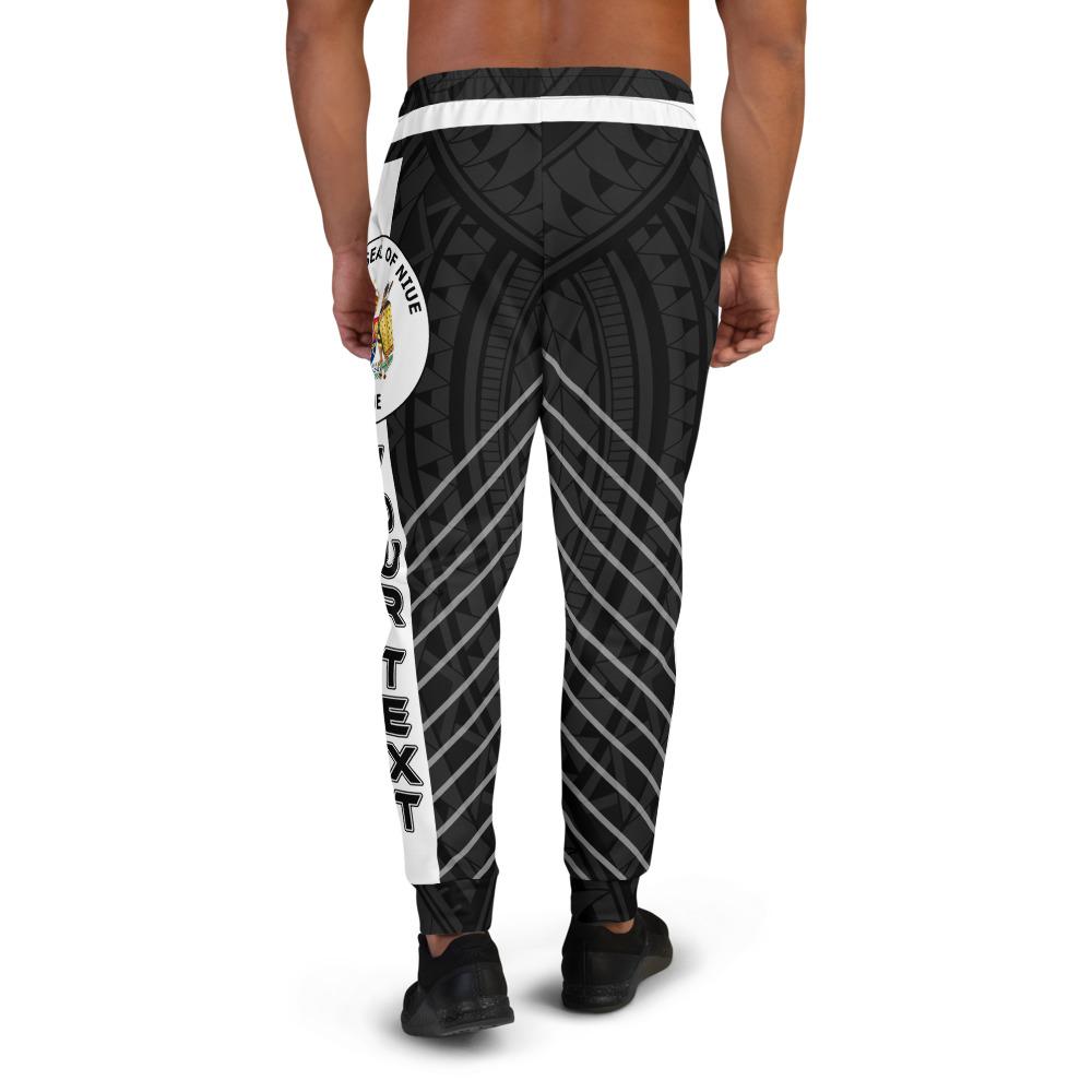 Niue Custom Sweatpant - Line Style Polynesian Patterns - Polynesian Pride