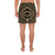Polynesian Tatau Gold Men's Athletic Long Shorts - Polynesian Pride