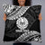 Tahiti Custom Personalised Polynesian Pillow - Black Seal Pillow 22×22 Black - Polynesian Pride