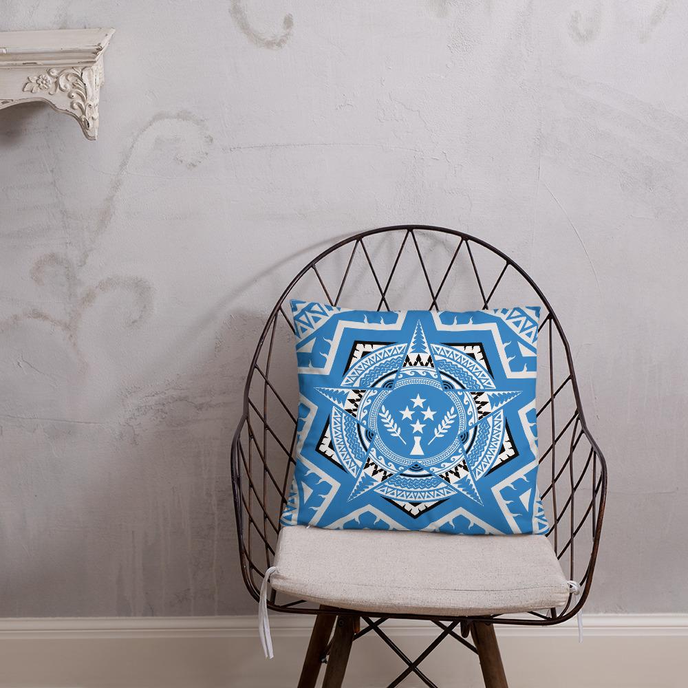 Kosrae State Pillow - Mandala Star Patterns - Polynesian Pride