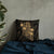 Polynesian Basic Pillow - Gold Pineapple Pillow 18×18 Black - Polynesian Pride