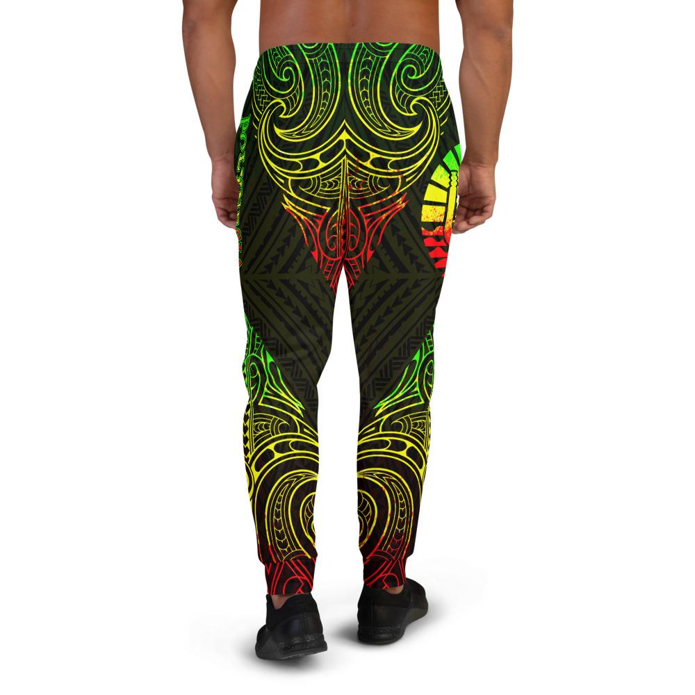 French Polynesia Sweatpant - Polynesian Patterns Reggae Color - Polynesian Pride