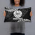 Tahiti Custom Personalised Polynesian Pillow - Black Seal Pillow 20×12 Black - Polynesian Pride