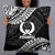 Pohnpei Polynesian Pillow - Black Seal Pillows 22×22 Black - Polynesian Pride