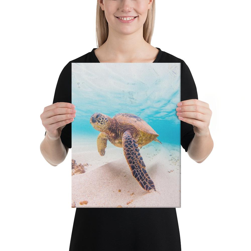 Ocean Picture Canvas 12x16 Canvas White - Polynesian Pride