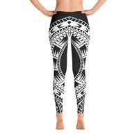 Polynesian Legging - High Waist Leggings - Polynesian Pride