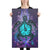 Turtle Hibiscus Galaxy Violet Canvas 24x36 Canvas Violet - Polynesian Pride