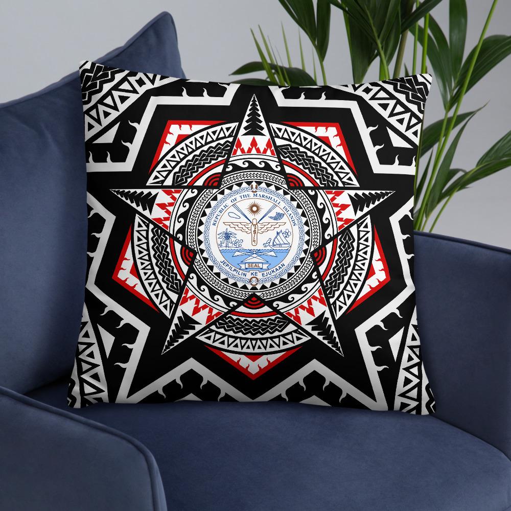 Marshall Islands Pillow - Mandala Star Patterns - Polynesian Pride