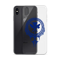 Kanaka Maoli Iphone Case The Eyes Blue AH iPhone XS Max Phone Case Blue - Polynesian Pride