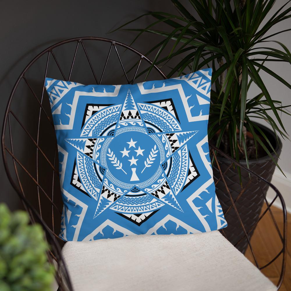 Kosrae State Pillow - Mandala Star Patterns - Polynesian Pride
