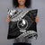 Yap Polynesian Pillow - Black Seal Pillows 18×18 Black - Polynesian Pride