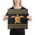 Hawaii Traditional Turtle Pattern Canvas 16x16 Canvas White - Polynesian Pride