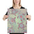 Turtle Colorful Hibiscus Backgorund Canvas 16x20 Canvas White - Polynesian Pride