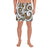 Polynesian Maori Ethnic Ornament Gold Men's Athletic Long Shorts Art - Polynesian Pride