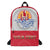 French Polynesia Tahiti Backpack - Custom Shark With Coat Of Arms Art - Polynesian Pride
