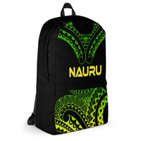 Nauru Polynesian Backpack - Reggae Tribal Pattern - Polynesian Pride