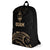 Guam Polynesian Backpack - Gold Tribal Wave - Polynesian Pride