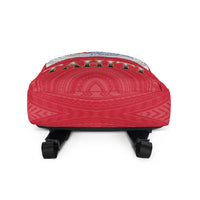 French Polynesia Tahiti Backpack - Shark With Coat Of Arms - Polynesian Pride