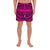 Polynesian Seamless Pink Men's Athletic Long Shorts Art - Polynesian Pride