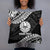 Tahiti Custom Personalised Polynesian Pillow - Black Seal Pillow 18×18 Black - Polynesian Pride