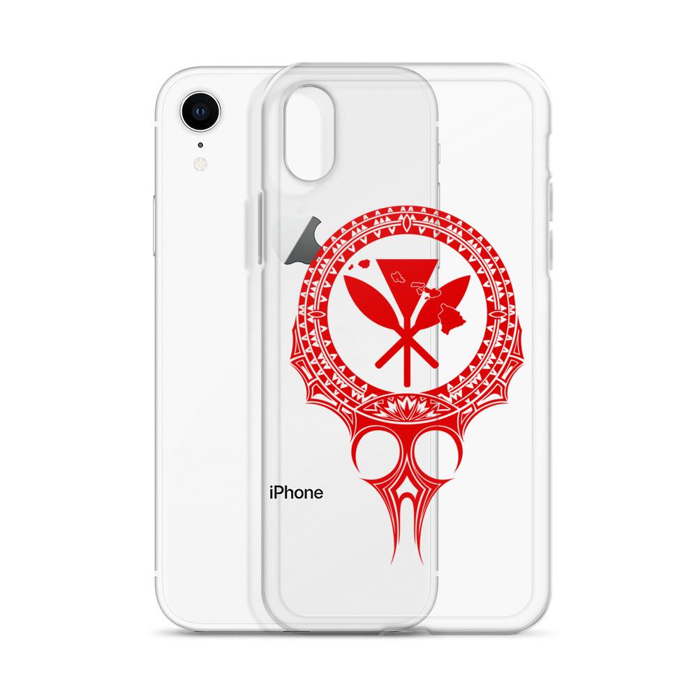 Kanaka Maoli Iphone Case The Eyes Red AH - Polynesian Pride
