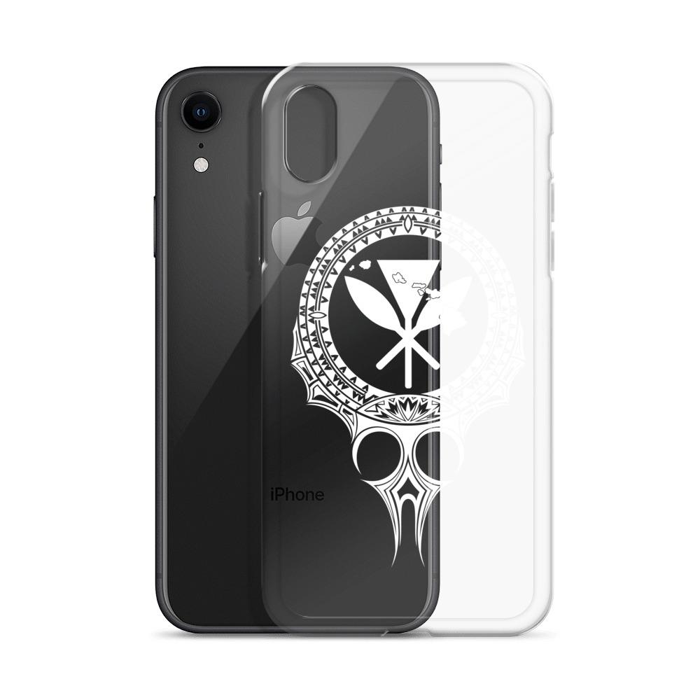 Kanaka Maoli Iphone Case The Eyes White AH iPhone XR Phone Case White - Polynesian Pride