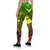 Samoa Polynesian Leggings - Samoa Reggae Seal with Polynesian Tattoo - Polynesian Pride