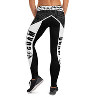 Guam Active Leggings - Polynesian Pride