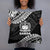 Samoa Polynesian Pillow - Black Seal Pillows 18×18 Black - Polynesian Pride