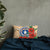 CNMI Polynesian Pillow - Hibiscus Coat of Arm Pillow 20 x 12 Beige - Polynesian Pride