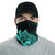 Hawaii Hula Girl Kanaka Hibiscus Polynesian Neck Gaiter - Turquosie One Size Black - Polynesian Pride