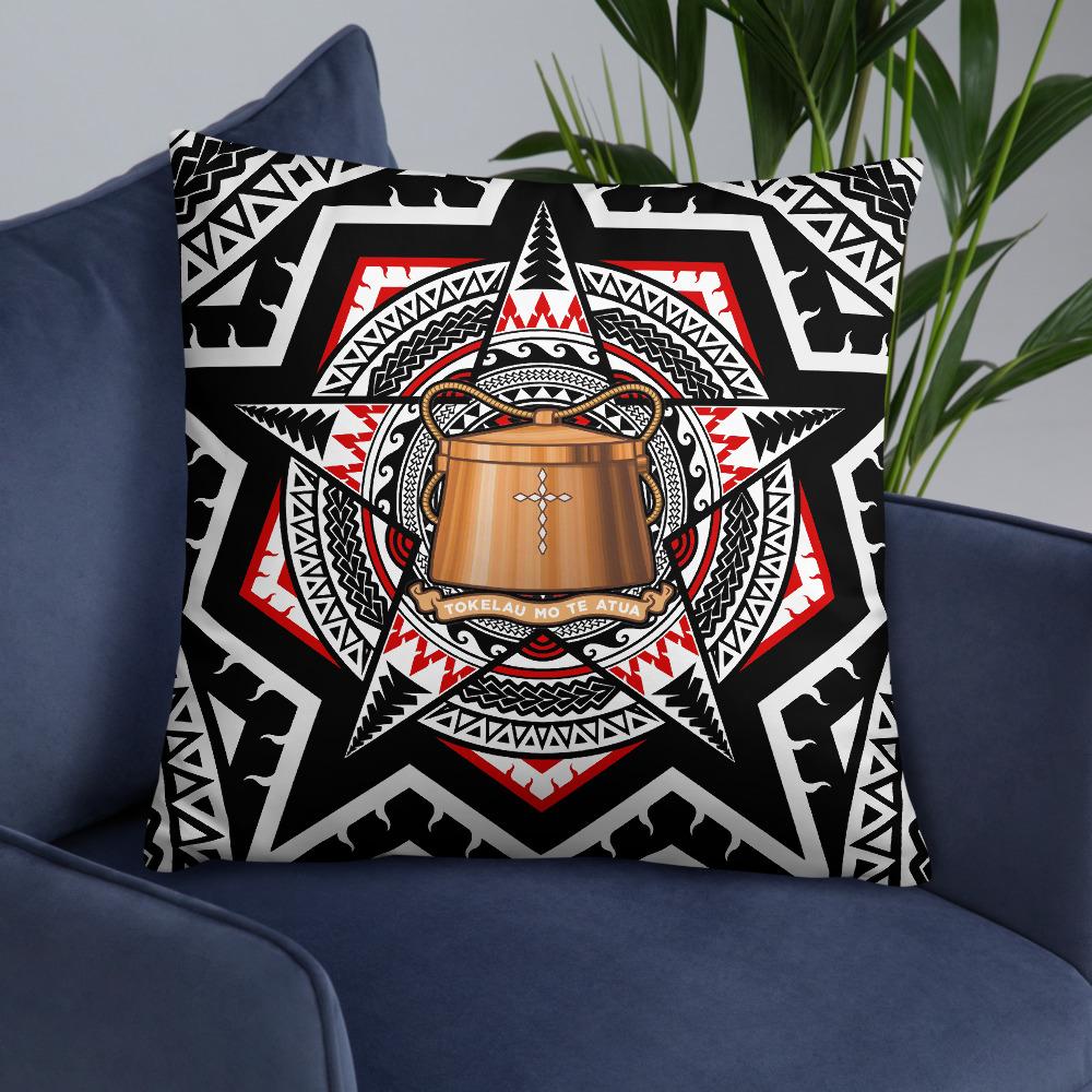 Tokelau Pillow - Mandala Star Patterns - Polynesian Pride