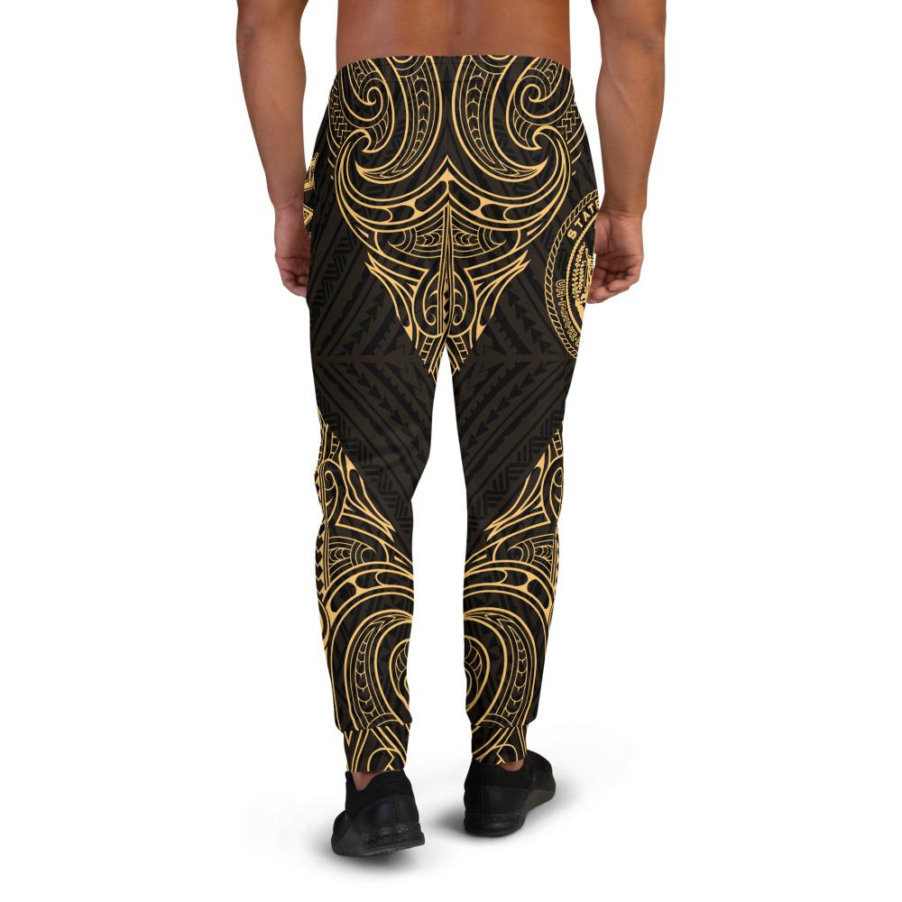 Hawaii Sweatpant - Polynesian Patterns Gold Color - Polynesian Pride