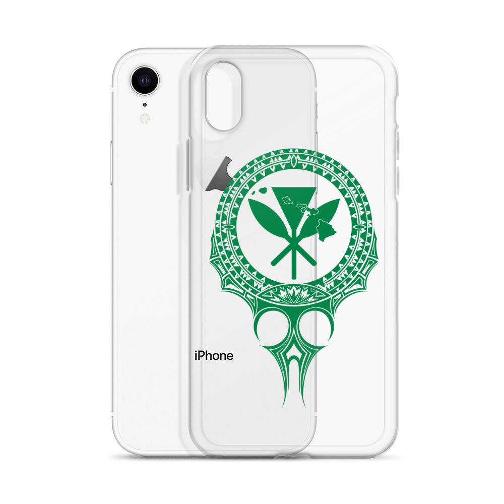 Kanaka Maoli Iphone Case The Eyes Green AH - Polynesian Pride