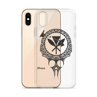 Kanaka Maoli Iphone Case The Eyes Gray AH - Polynesian Pride