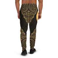 Guam Custom Sweatpant - Polynesian Patterns Gold Color - Polynesian Pride