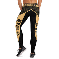 Guam Active 5th Leggings - Polynesian Pride