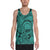 Polynesian Maori Lauhala Turquoise - Hawaii Men's Tank Top Turquoise - Polynesian Pride