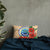 Federated States of Micronesia Pillow - Hibiscus Coat of Arm Pillow 20 x 12 Beige - Polynesian Pride