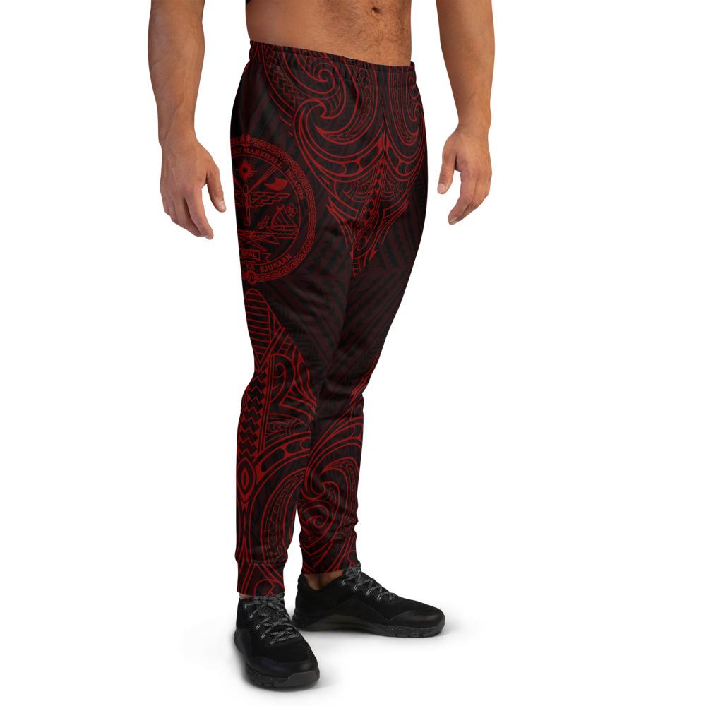 Marshall Islands Sweatpant - Polynesian Patterns Red Color - Polynesian Pride