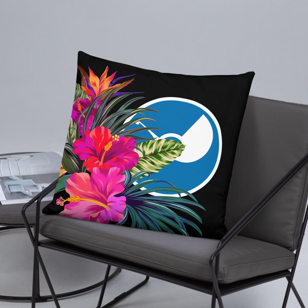 Yap Micronesia Basic Pillow - Tropical Bouquet - Polynesian Pride