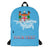 Fiji Backpack - Custom Shark With Coat Of Arms Art - Polynesian Pride